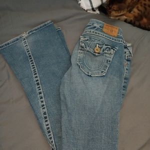 True Religion boot cut jeans never worn
